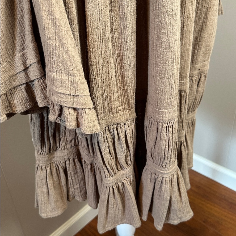 EUC Free People Soak Up the Sun Hooded Tunic Top - Picture 12 of 15